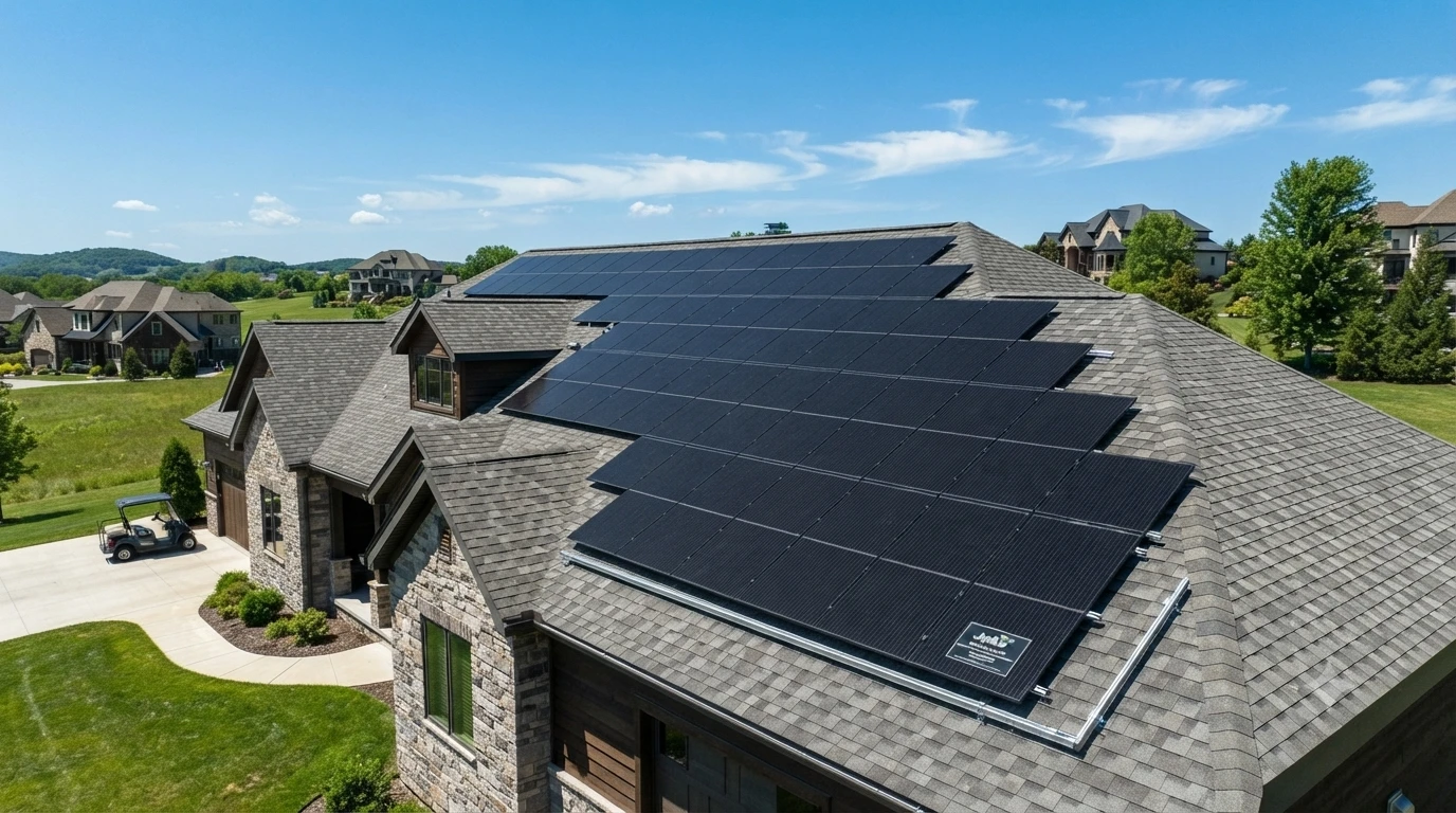 Jinko Solar Tiger Neo panels for an off grid solar power system
