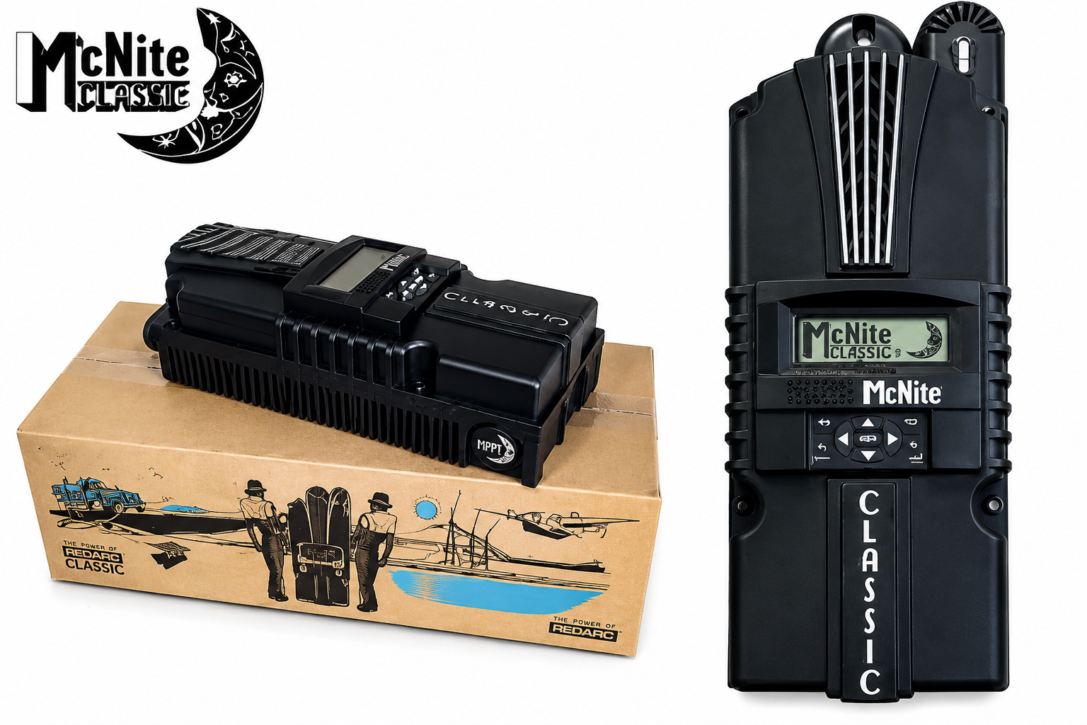 Charge controllers used in an off grid solar power system